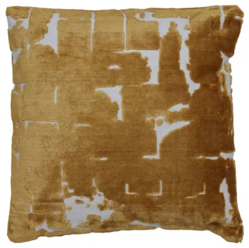 [LL-6868760] Cushion 45X45 Cm Huslia Ocher Yellow