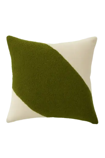 [LL-6873978] Coussin 30x60 Cm Cellio Dark Green+Beige