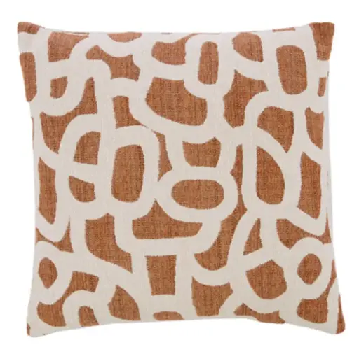 [LL-6888594] Coussin 45X45 Cm Alpena Terra+Cream