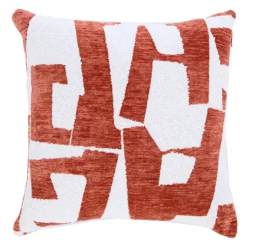[LL-6886194] Coussin 45X45 Cm Metral Terra- Cream